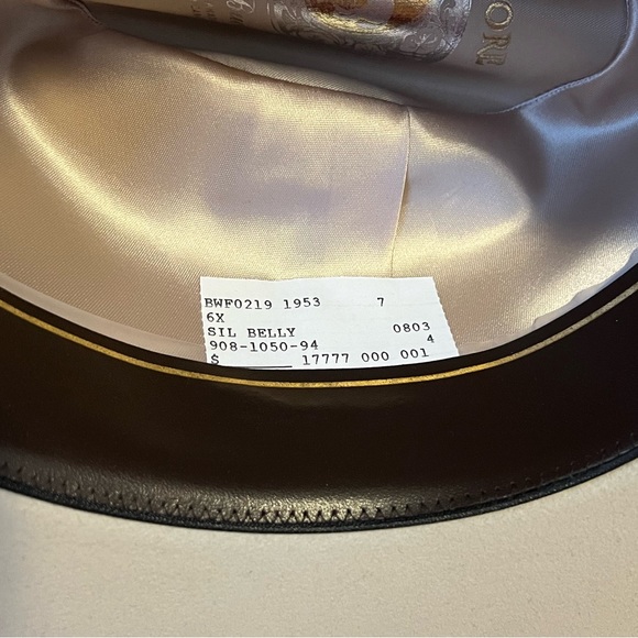 Biltmore 58/7 6X hat - perfect condition! - Picture 8 of 9